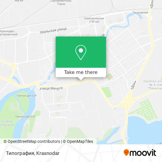 Типография map