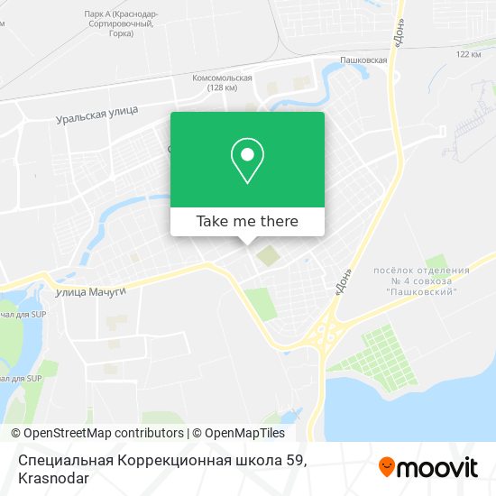 Специальная Коррекционная школа 59 map