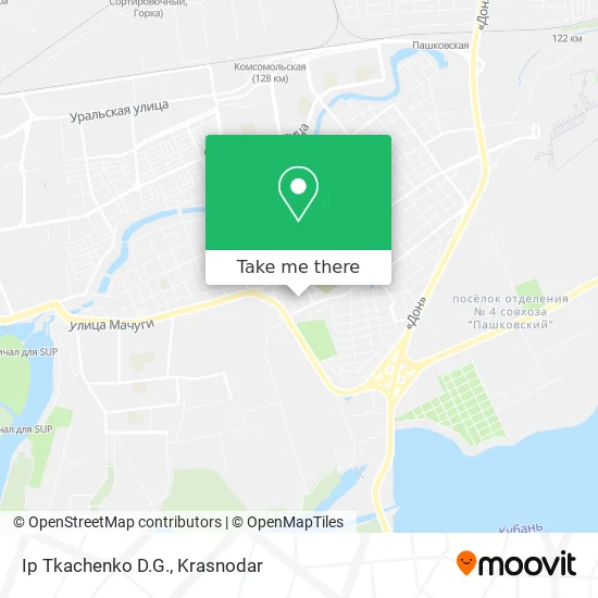 Ip Tkachenko D.G. map