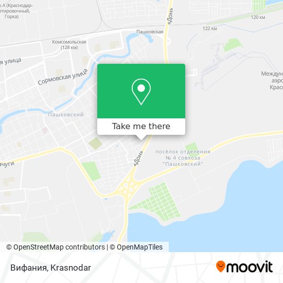 Вифания map