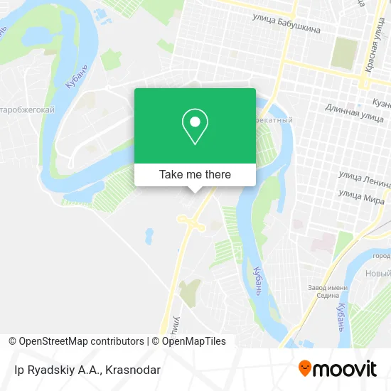 Ip Ryadskiy A.A. map