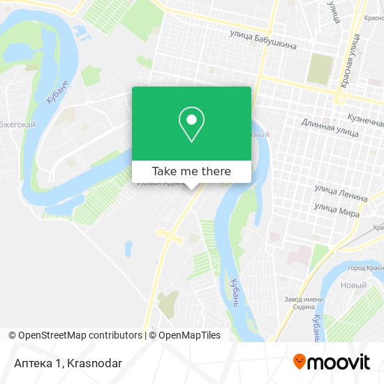 Аптека 1 map
