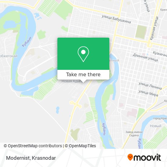 Modernist map