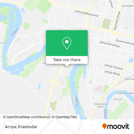 Астра map