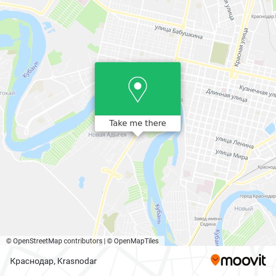 Краснодар map