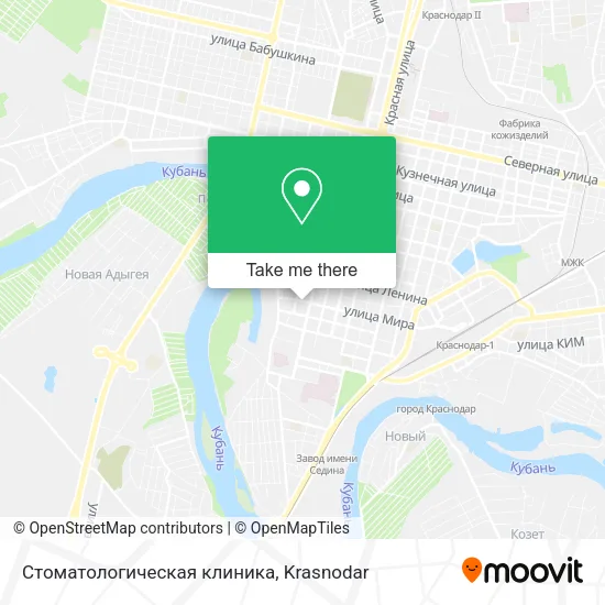 Стоматологическая клиника map