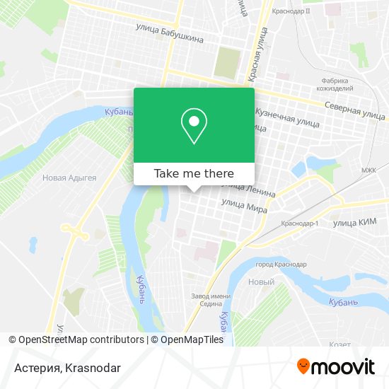Астерия map