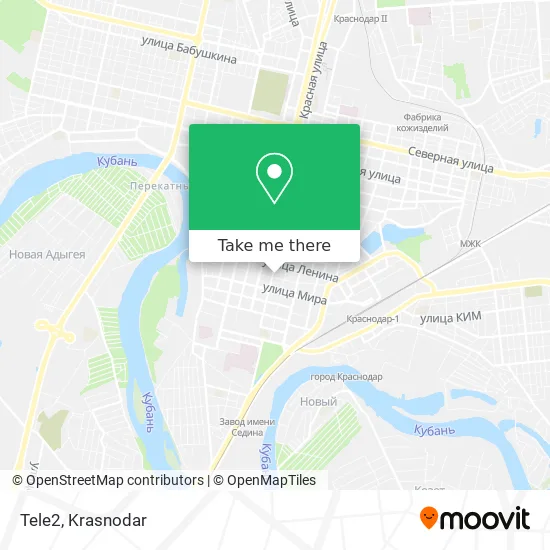 Tele2 map