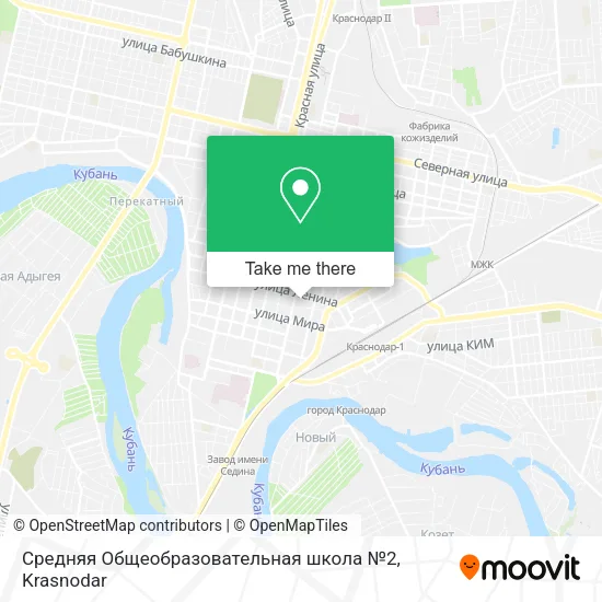 Средняя Общеобразовательная школа №2 map