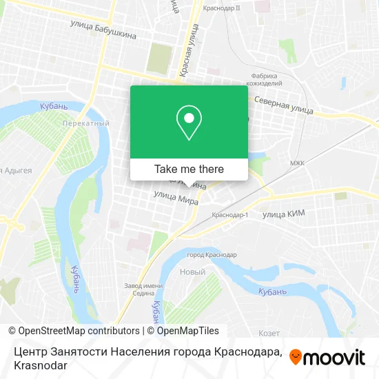 Центр Занятости Населения города Краснодара map
