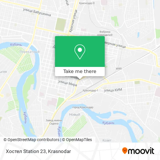 Хостел Station 23 map