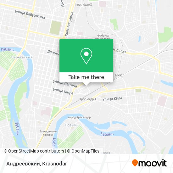 Андреевский map