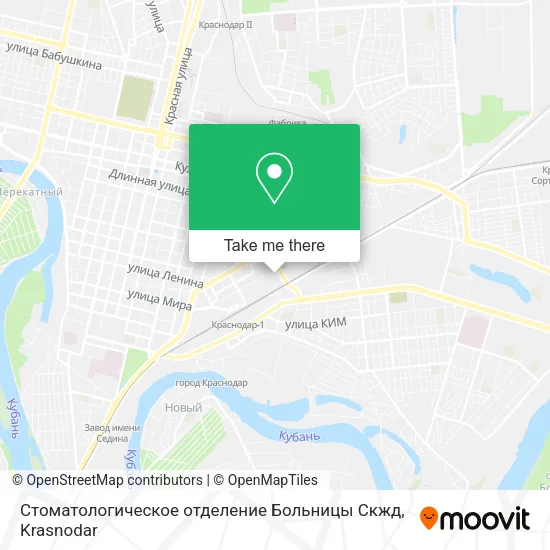 Стоматологическое отделение Больницы Скжд map