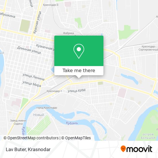 Lav Buter map