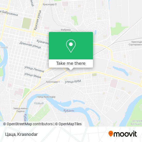 Цаца map