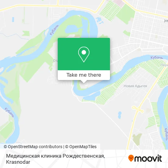Медицинская клиника Рождественская map