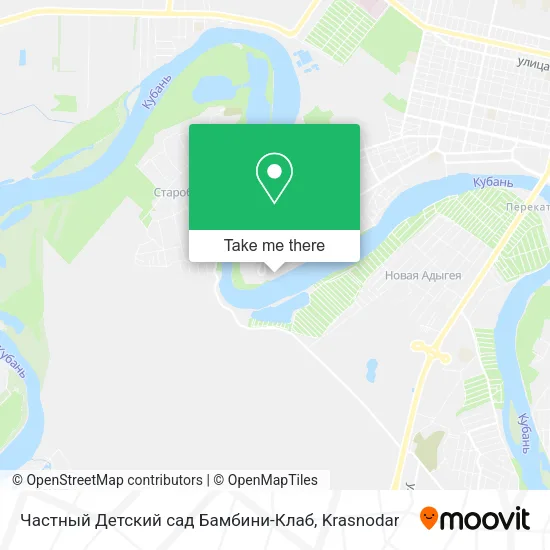 Частный Детский сад Бамбини-Клаб map
