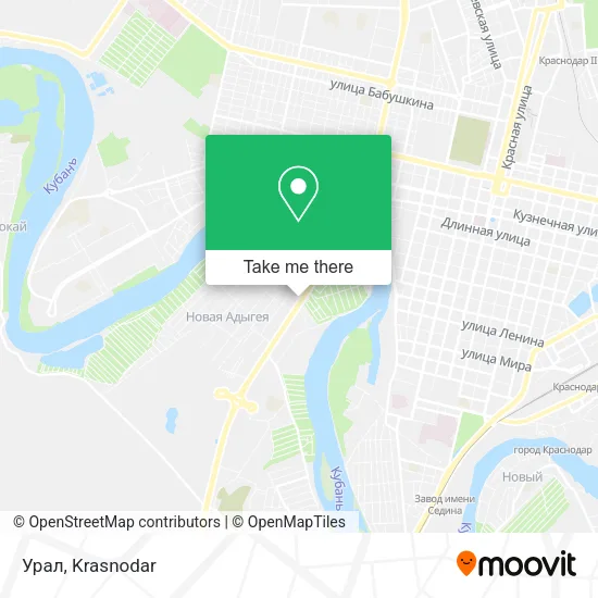 Урал map