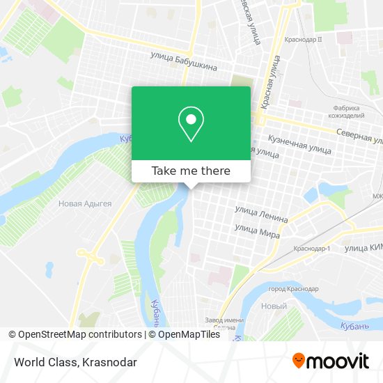 World Class map