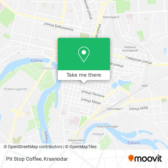 Pit Stop Coffee map