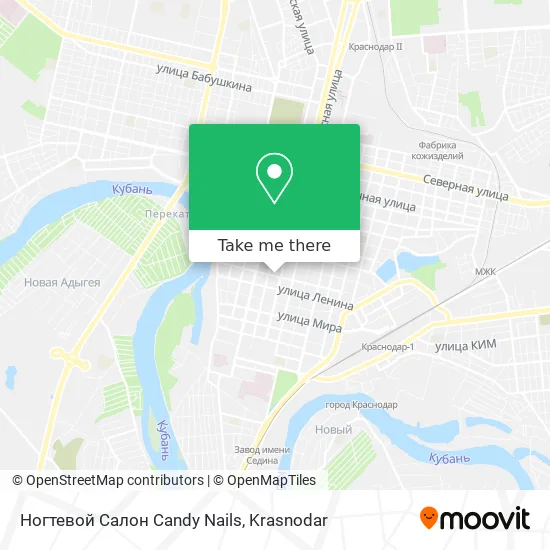 Ногтевой Салон Candy Nails map