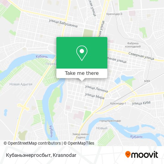 Кубаньэнергосбыт map