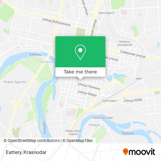 Eattery map