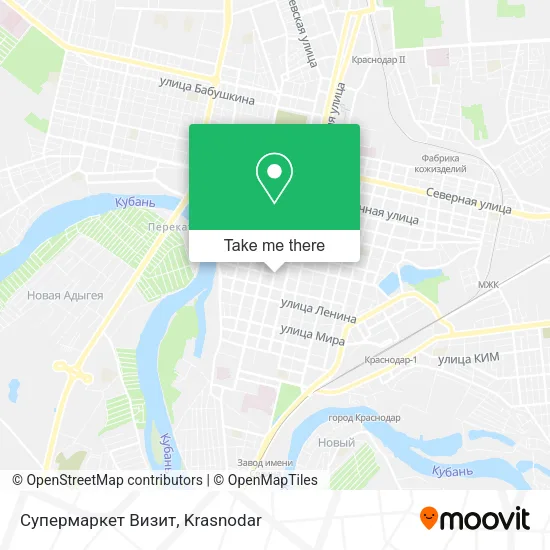 Супермаркет Визит map