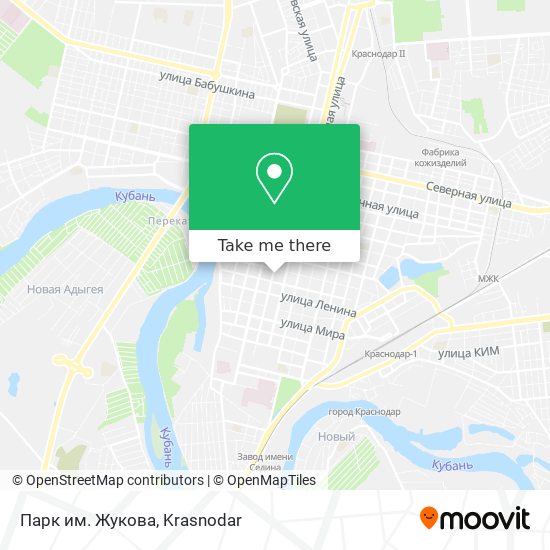 Парк им. Жукова map