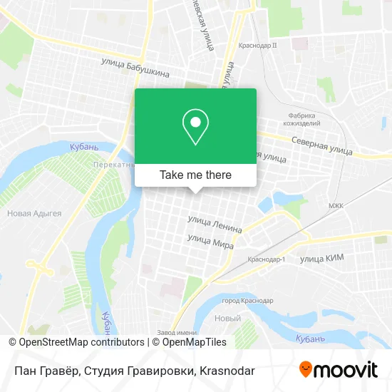 Пан Гравёр, Студия Гравировки map