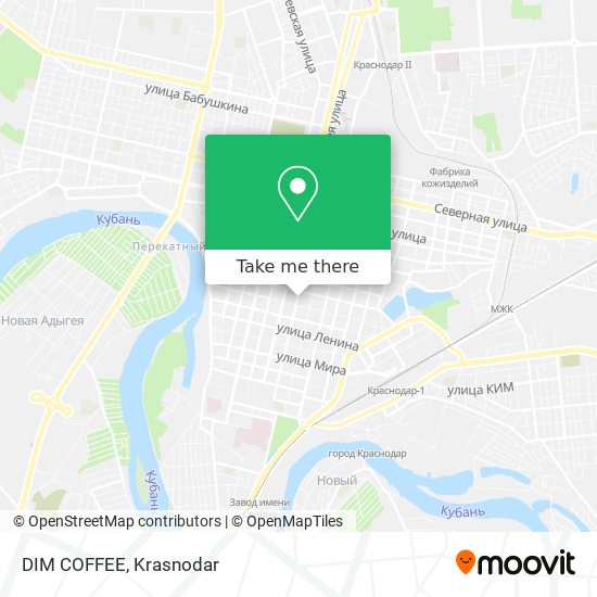 DIM COFFEE map