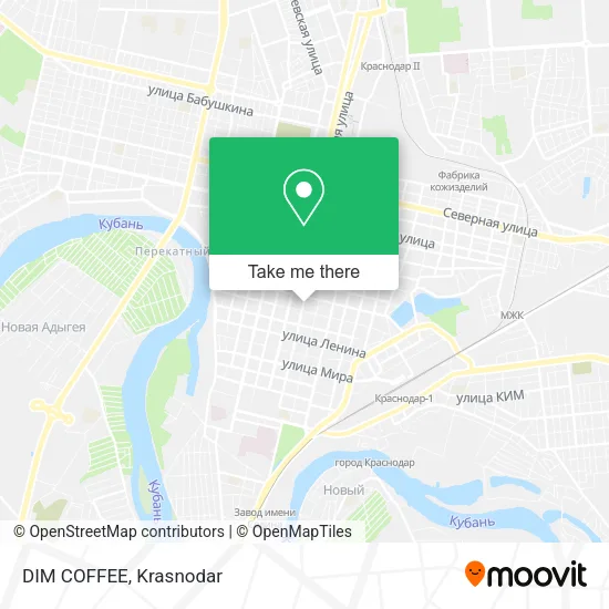 DIM COFFEE map