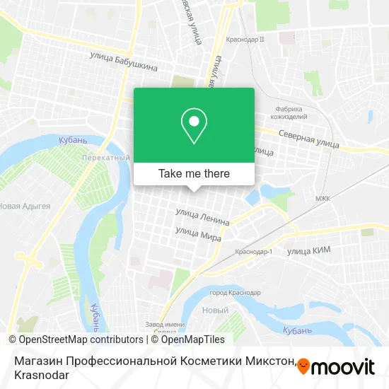 Магазин Профессиональной Косметики Микстон map