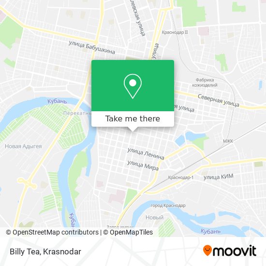Billy Tea map
