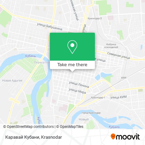 Каравай Кубани map