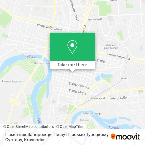 Памятник Запорожцы Пишут Письмо Турецкому Султану map
