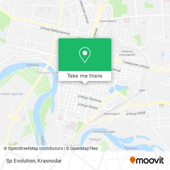 Sp Evolution map