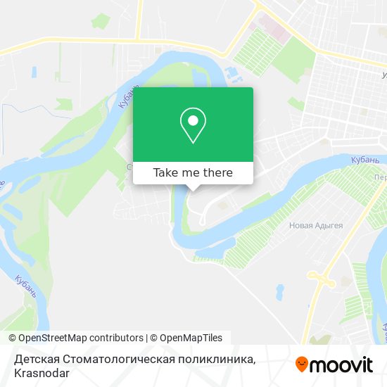 Детская Стоматологическая поликлиника map