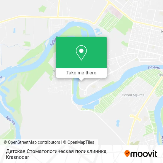 Детская Стоматологическая поликлиника map