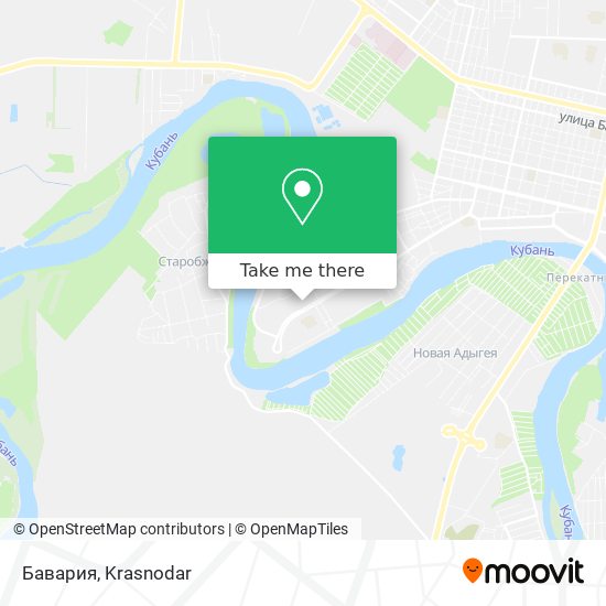 Бавария map