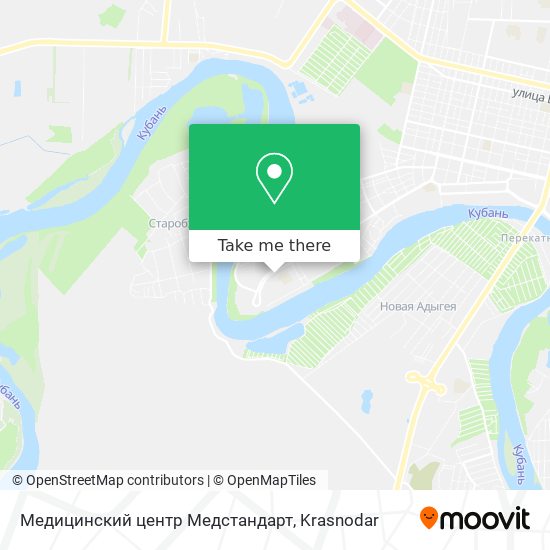 Медицинский центр Медстандарт map