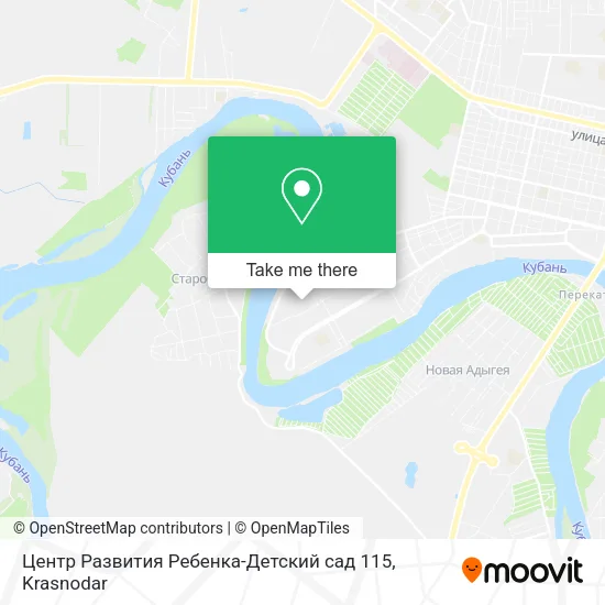 Центр Развития Ребенка-Детский сад 115 map