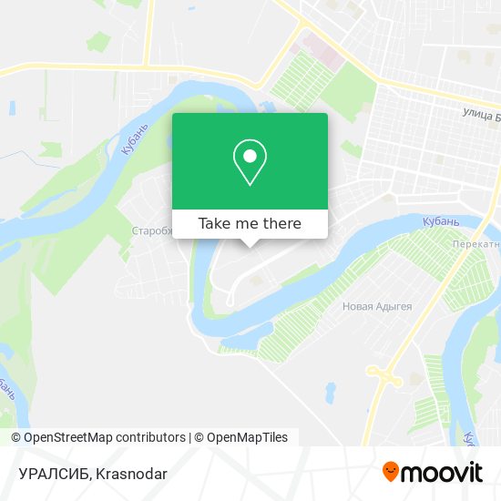 УРАЛСИБ map