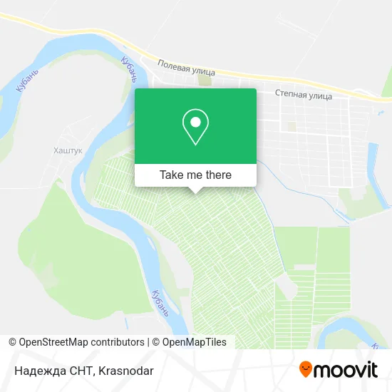 Надежда СНТ map