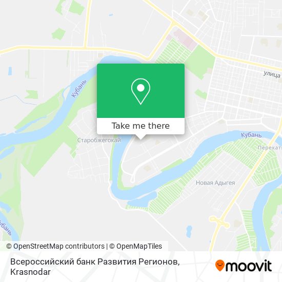 Всероссийский банк Развития Регионов map