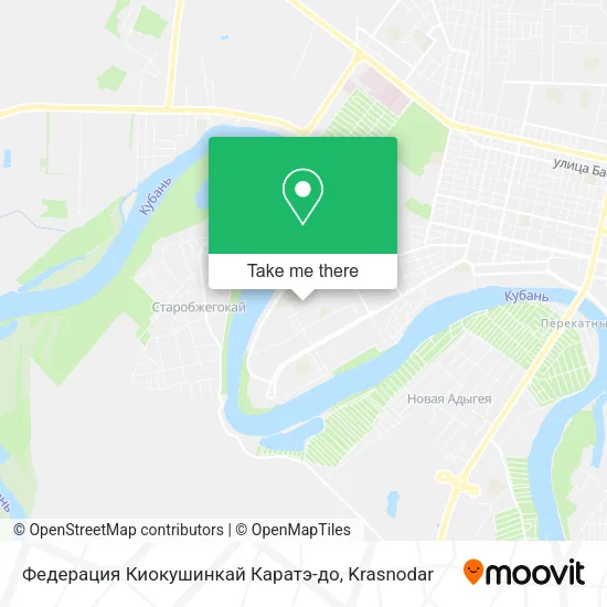 Федерация Киокушинкай Каратэ-до map