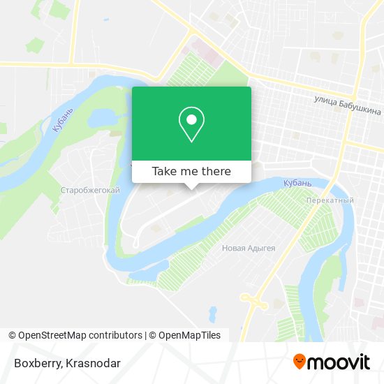 Boxberry map