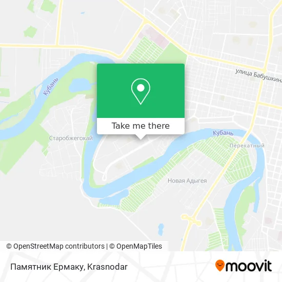 Памятник Ермаку map