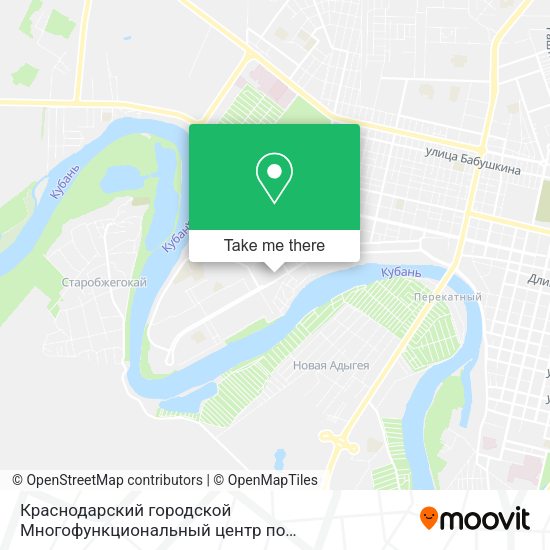 Краснодарский городской Многофункциональный центр по Предоставлению Государственных и Муниципальных map