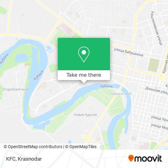 KFC map